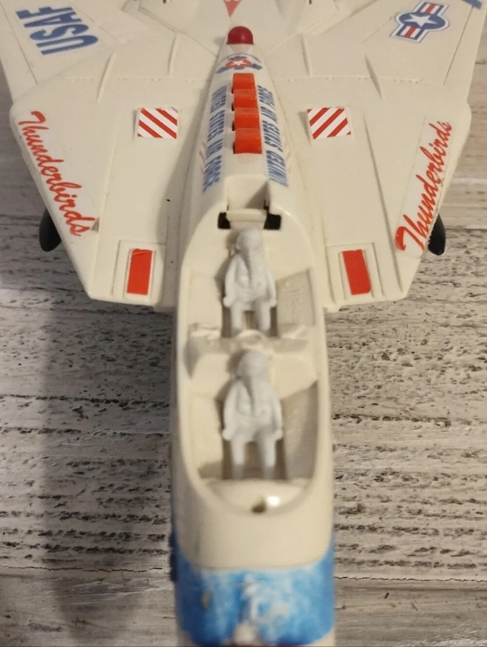 Original 1996 Thunderbirds Jet Plane VINTAGE Toy w/ Retractable Wings by Empire